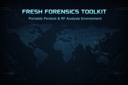 Portable Pentest & RF Analysis 🗺 Environment  Kali Linux, Parrot OS & DragonOS