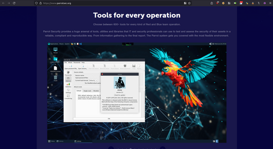 Parrot OS 🐦 Security Live USB – Portable Red Team & Privacy 🧢 Toolkit