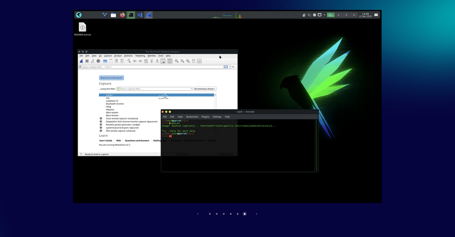 Portable Pentest & RF Analysis 🗺 Environment  Kali Linux, Parrot OS & DragonOS