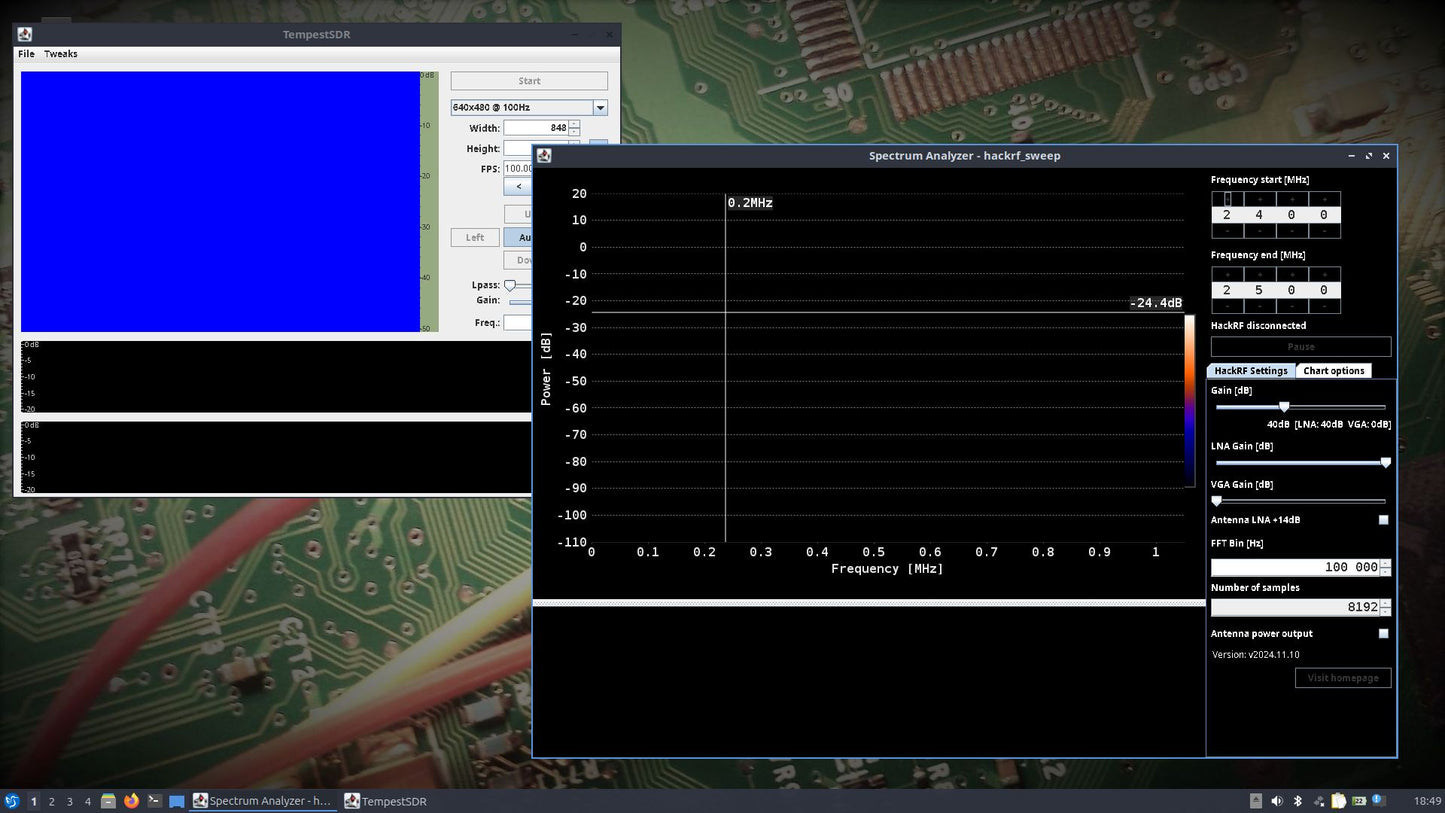Portable Pentest & RF Analysis 🗺 Environment  Kali Linux, Parrot OS & DragonOS